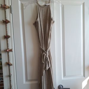 Beige knitted Anthropologie dress, size S